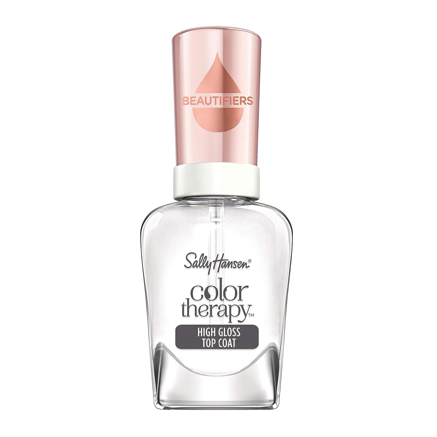 Sally Hansen Color Therapy™, High Gloss Top Coat, Argan Oil, Long Lasting, Healthy Nails, Clear Nail Polish