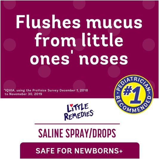 Little Remedies Little Noses Saline Spray/Drops