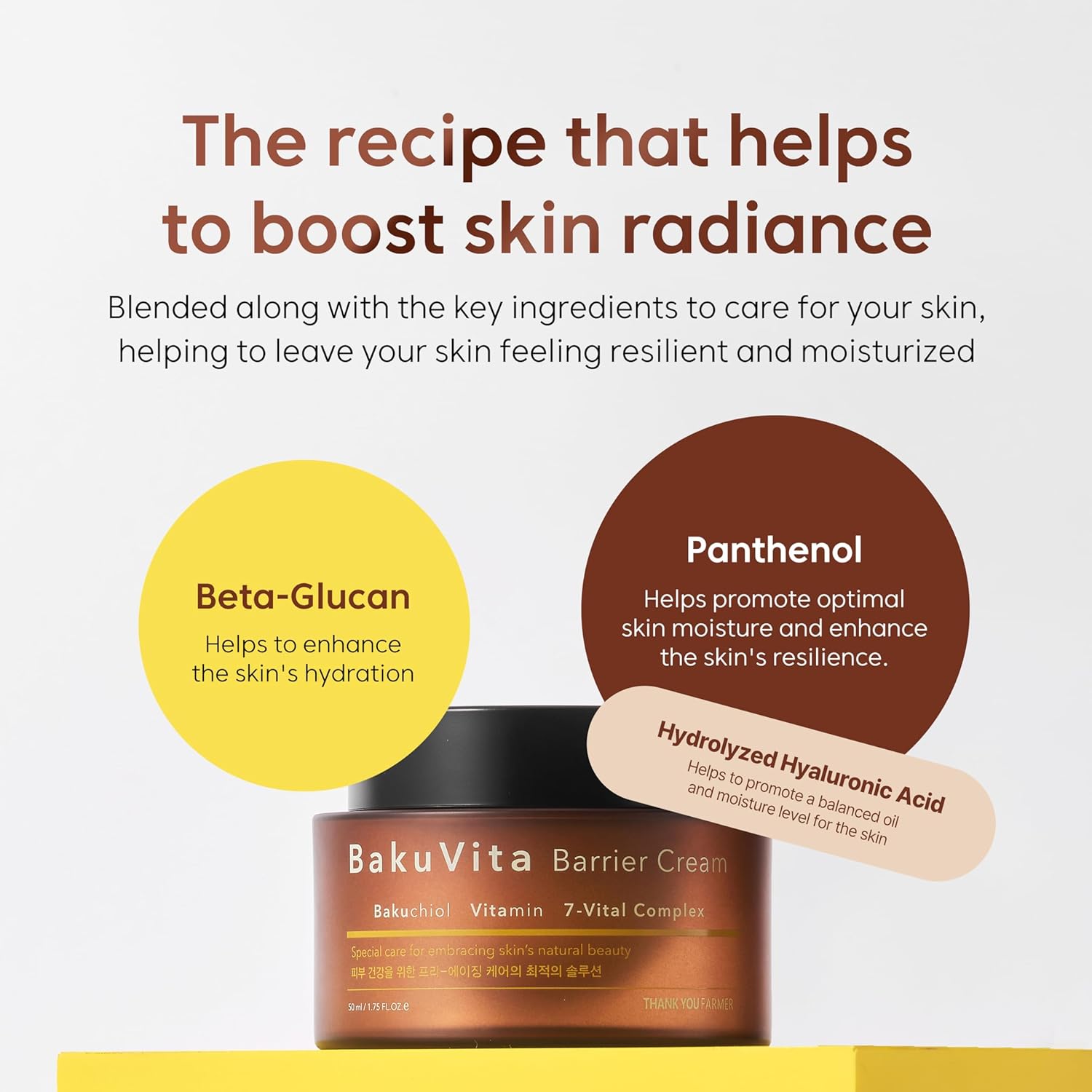 THANKYOU FARMER BakuVita Barrier Cream : Amazon.co.uk: Beauty