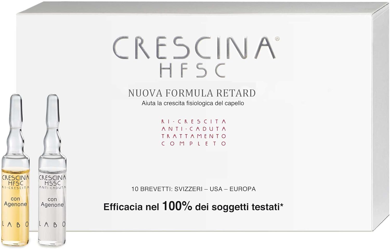 Labo Growth Complete Treatment Hair Growth Hair Loss Hfsc 1300 Woman 20+20 Vials