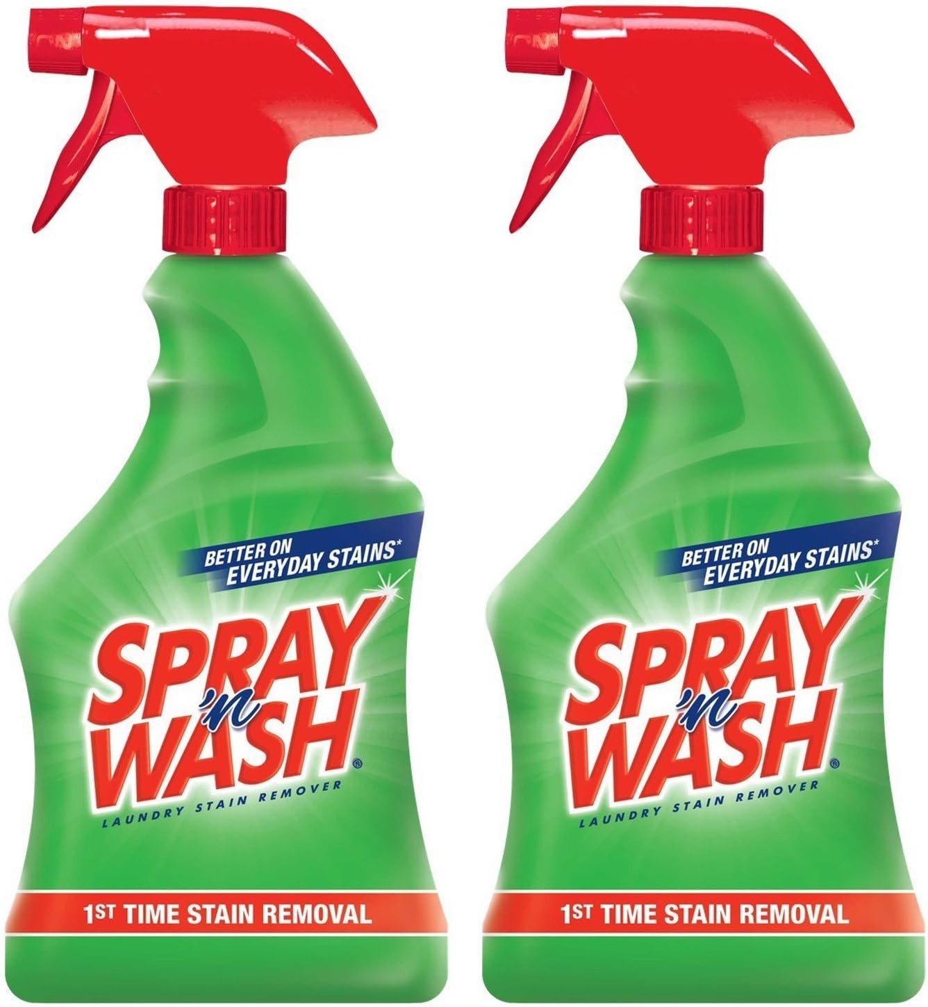 Spray 'n Wash Pre-Treat Laundry Stain Remover, 22 fl oz Bottle (Pack of 2) : Health & Household