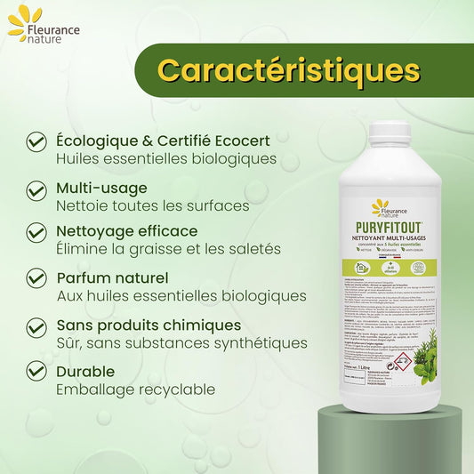 Puryfitout Organic Organic Detergent 1 L