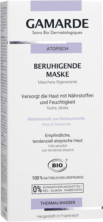 Gamarde Organic Atopic Comfort Mask 40G