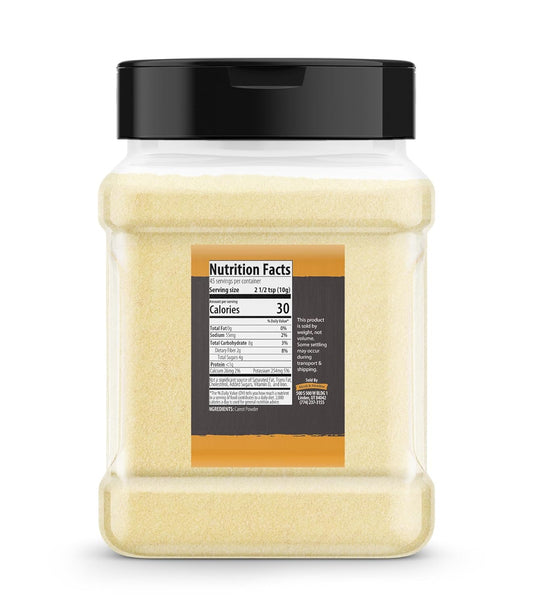 Birch & Meadow Carrot Powder, 1 Lb, Smoothies & Juices, Vegetable Powder, Beta Carotene