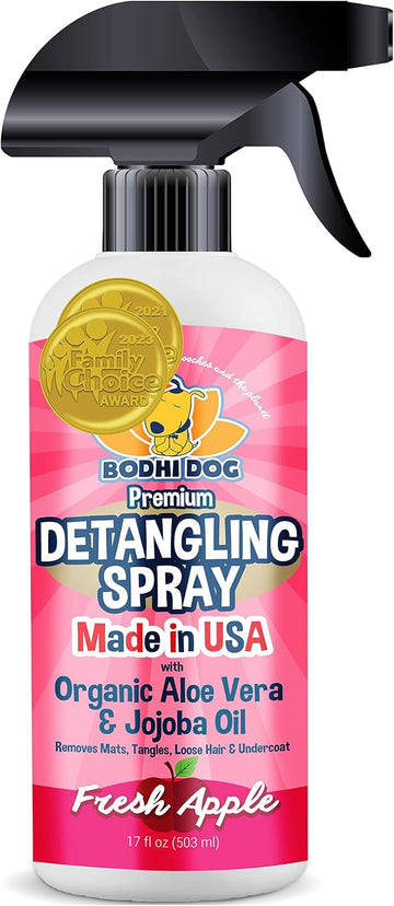 Bodhi Dog Detangling Spray | Dog And Cat Fur & Hair Detangler Spray | Detangling Spray For Dog & Cat Grooming Essentials | Made In Usa