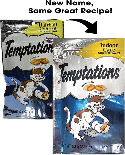 Temptations Hairball Control, Chicken (Pack of 3)