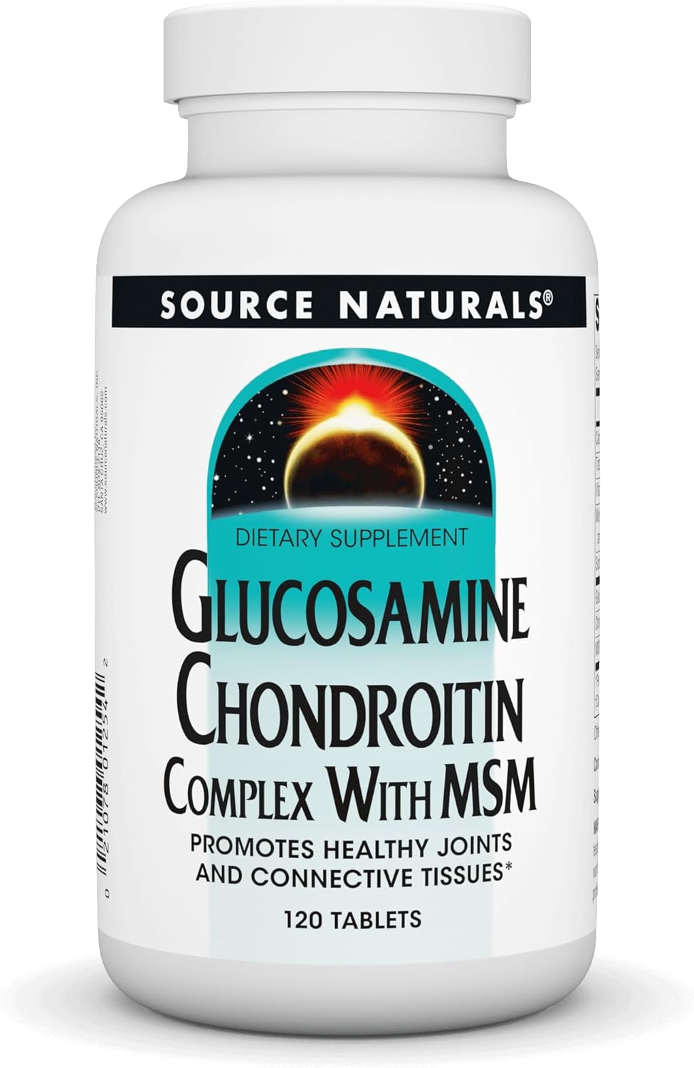 Source Naturals Glucosamine Chondroitin Complex With Msm - 120 Tablets