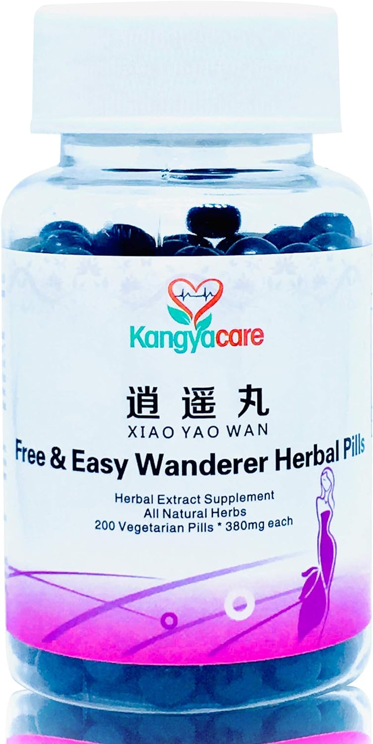 Xiao Yao Wan ???- Free & Easy Wanderer Herbal Pills - Support Irregular Cycles, Premenstrual Syndrome, Stress, Breast discomfort, Menopause - Promote Women's Health - All Natural -200ct (1)