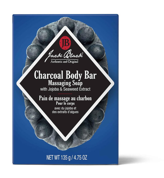 Jack Black Charcoal Body Bar Massaging Soap