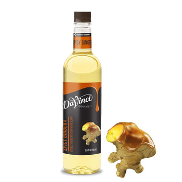 Davinci Gourmet Spicy Ginger Syrup, 25.4 Fluid Ounce (Pack Of 1)