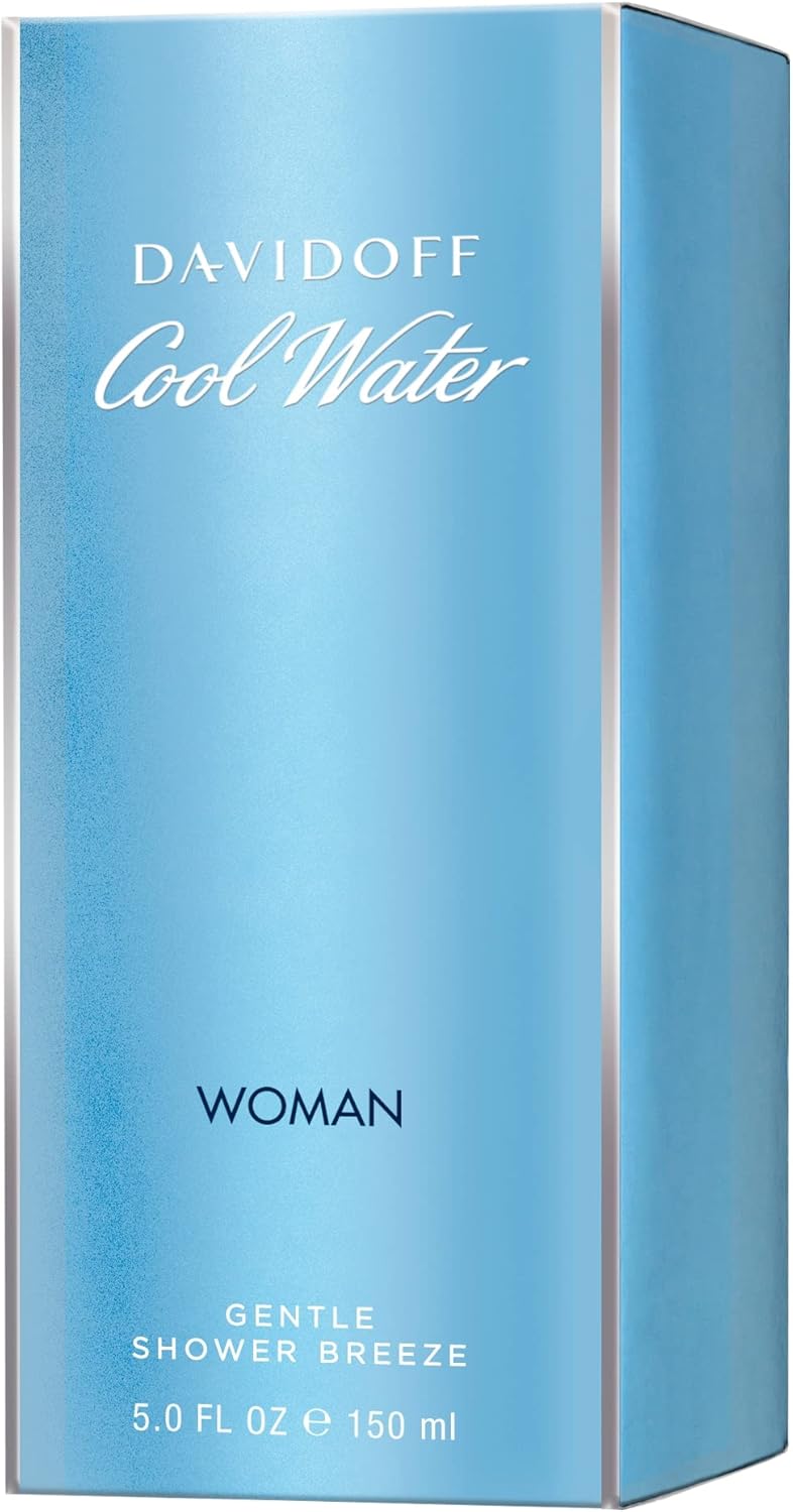 DAVIDOFF Cool Water Woman - Gentle Shower Breeze - Floral Scent with Notes of Melon, Lily of the Valley and Musk - 150ml : Amazon.co.uk: Beauty
