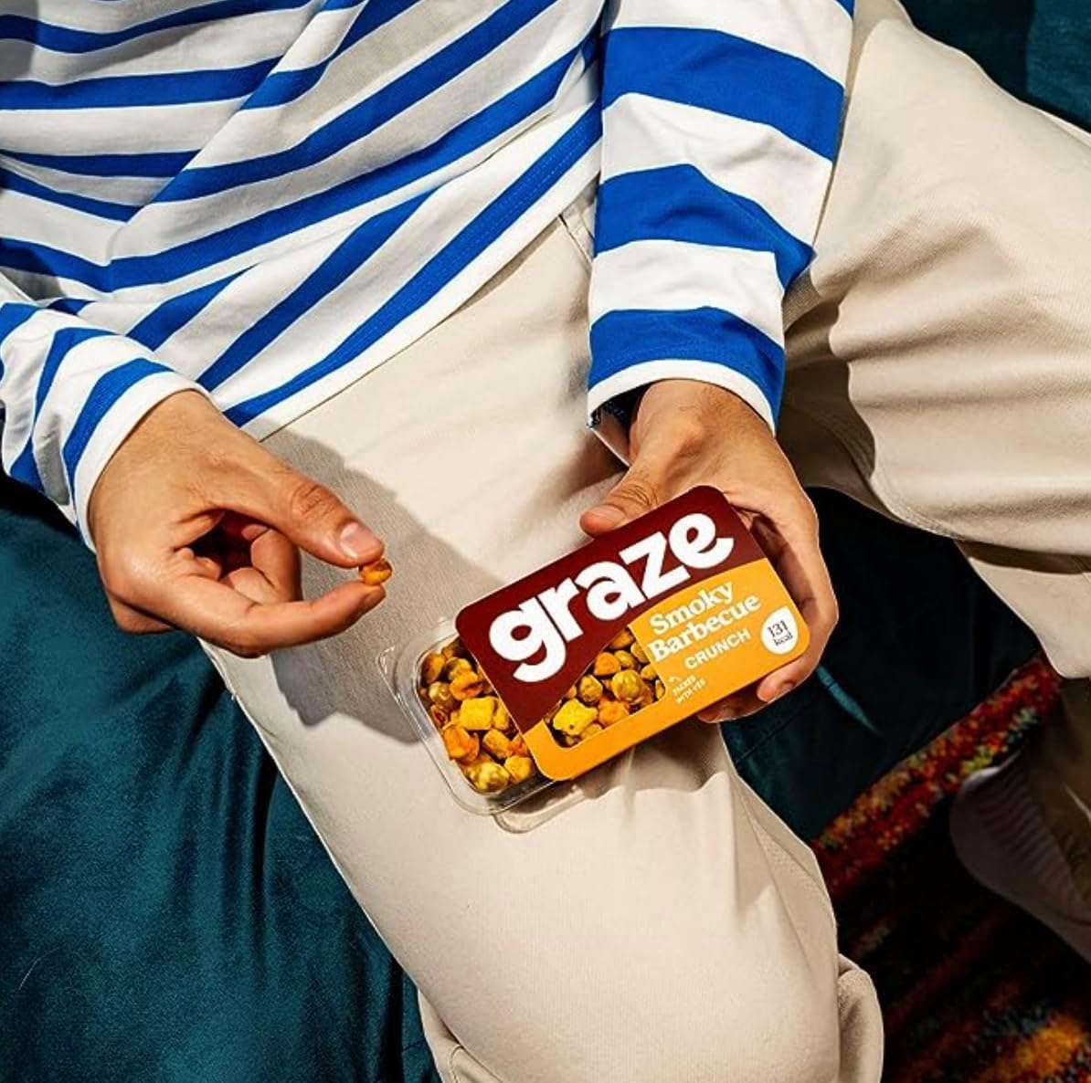 Graze - Vegan Savoury Snacks, High in Protein & Fibre - Packaging may vary - (BBQ and Chilly & Lime) : Amazon.co.uk: Grocery