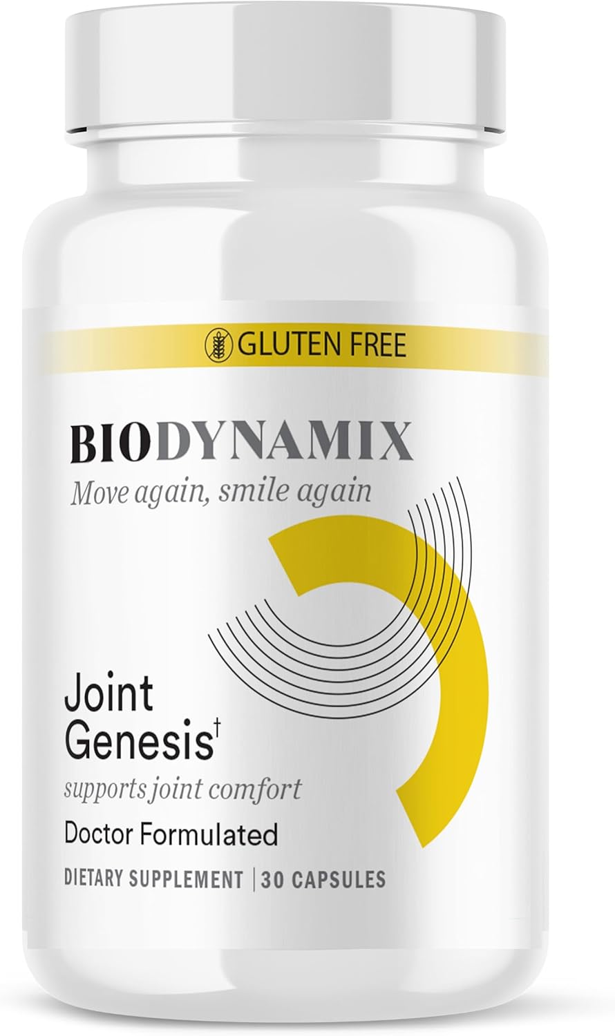 Joint Genesis, Joint Support Formula, Promotes Joint Function, Comfort, And Flexibility, 30-Day Supply