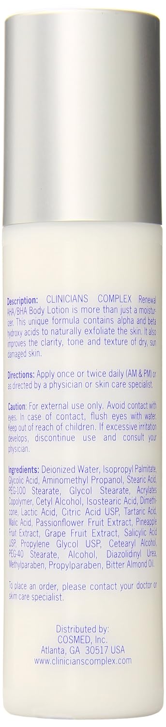 Renewal Aha/Bha Body Lotion, 7.25 Ounce