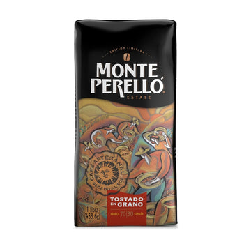 Monte Perelló, 16 oz Bag (1 LB/ 453.6 g), Whole Bean Coffee, Medium Roast - Product from the Dominican Republic (Pack of 1)