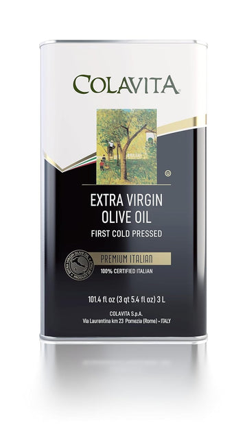 Colavita Premium Italian Extra Virgin Olive Oil Tin, 101.4 fl. oz. Tin