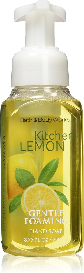 Bath & Body Works Anti-Bacterial Gentle Foaming Kitchen Lemon Hand Soap 8.75 Oz / 259 Ml
