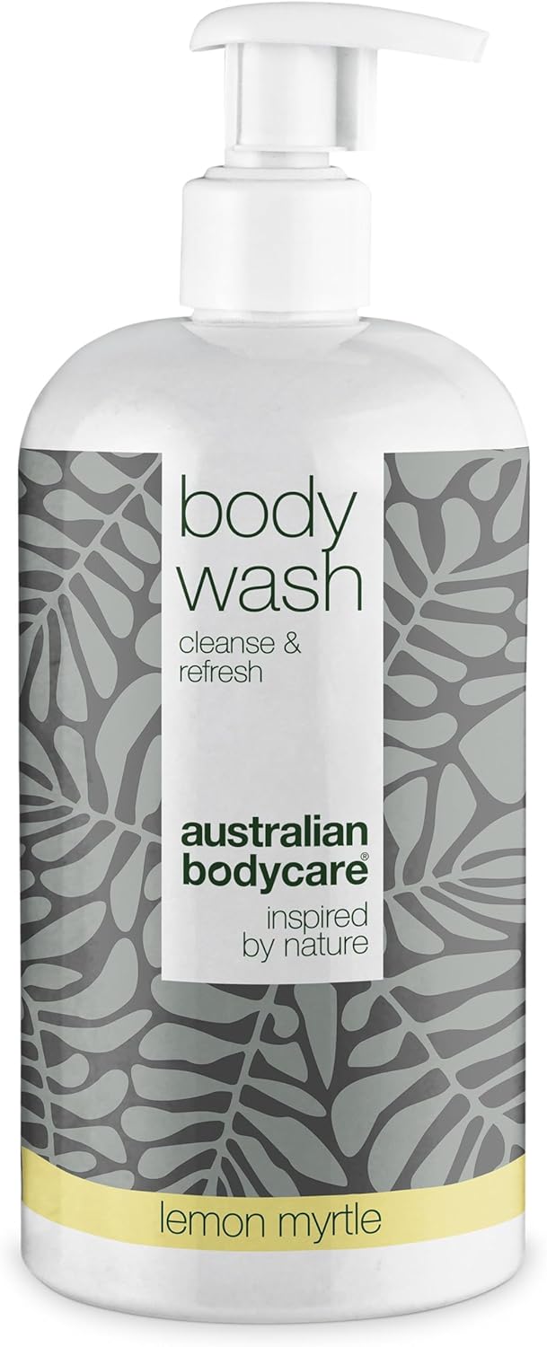 Shower Gel Lemon With 4-Terpineol Known From Tea Tree Oil - Body Wash Helps Pimples, Athlete'S Foot, Ringworm, Acne, Body Odor & Smelly Feet
