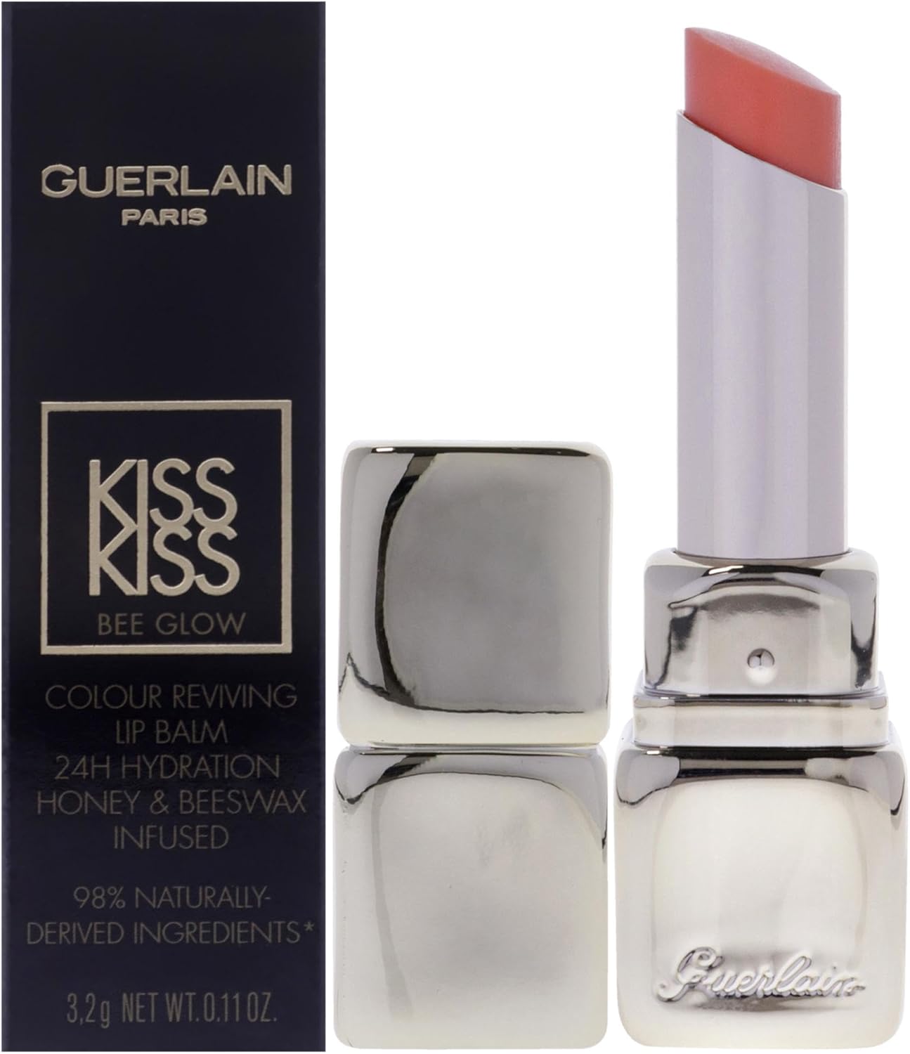 Kiss Kiss Bee Glow Lip Blam - 319 Peach Glow By Guerlain For Women - 0.11 Oz Lip Balm