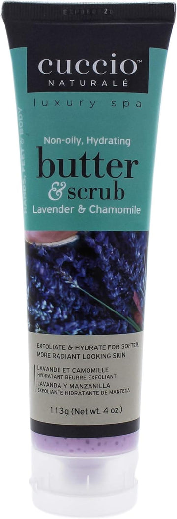 Lavender & Chamomile Butter Scrub Tube 4Oz