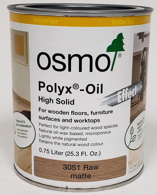 Osmo - Polyx-Oil - 3051 Raw - .75 Liter : Health & Household