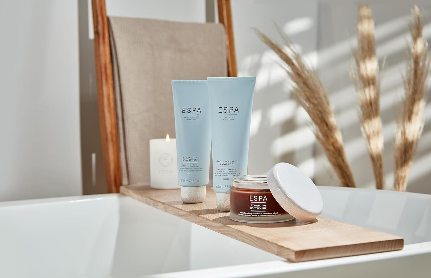 Espa | Invigorating Body Reviver | 200Ml | Exfoliator To Refine, Smoothe & Revive : Beauty & Personal Care