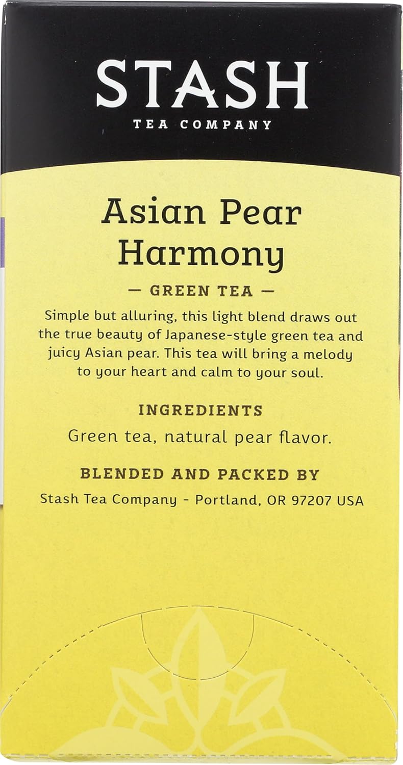 Asian Pear Harmony Greentea Stash Tea 18 Bag