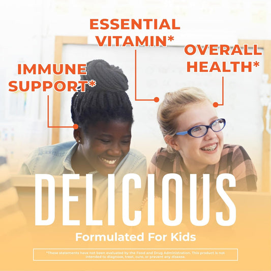 USDA Organic Kids Vitamin C Drops by MaryRuth?s | Vegan Vitamin C Immune Support Supplement for Ages 4-13 | Immune Support & Overall Health | Vitamin C from Organic Acerola Fruit Extract | 2oz