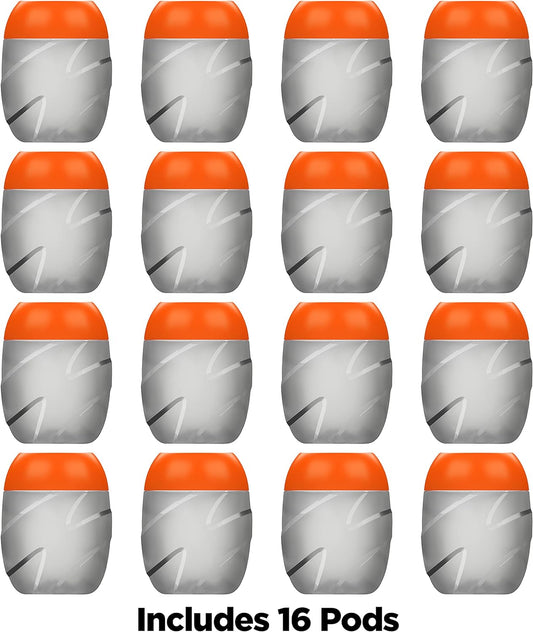 Gatorade Gx Hydration System, Non-Slip Gx Squeeze Bottles & Gx Sports Drink Concentrate Pods, 16 count (4 pack)
