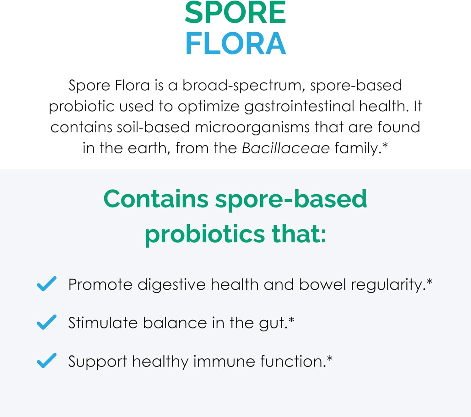 Rootcology By Dr. Izabella Wentz | Spore Flora | Broad-Spectrum Stomach Acid Resistant Spore-Forming Probiotics For Gastrointestinal Health | Five Targeted Bacillus Strains | 60 Vegetarian Capsules : Health & Household