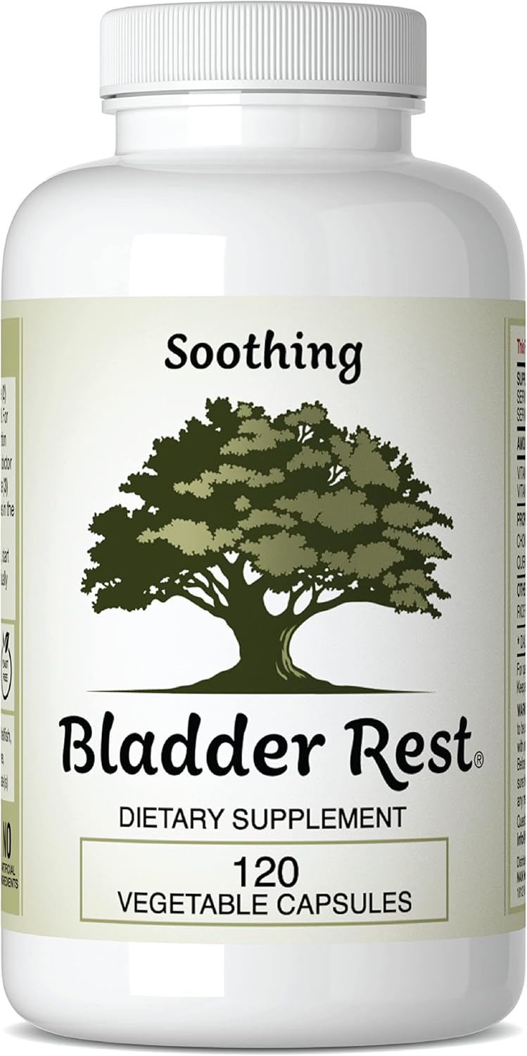 Premium Bladder Formula For Bladder Health & Discomfort - 120 Capsules - Made In The Usa