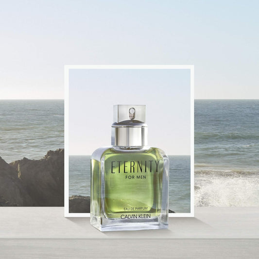 CALVIN KLEIN Eternity - Eau de Parfum for Men - Woody Fragrance with Notes of Sage, Majestic Cypress and Suede Accord - High Longevity - 100ml : Amazon.co.uk: Beauty