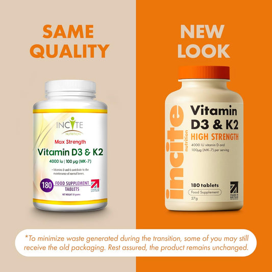 Incite Nutrition Vitamin D Gummies. 120 Lemon Flavour Chewable High Strength Vitamin D 4000 Iu Gummies. 4 Month Supply Of D3 Vitamins For Muscle Function, Immune Health And Year-Round Wellness