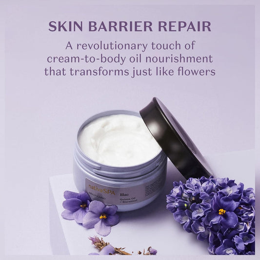 Nativa Spa By O Boticário, Lilac Whipped Oil Body Cream With Quinoa & Bioretinol, Luxurious & Fragranced For The Skin, 6.1 Ounce