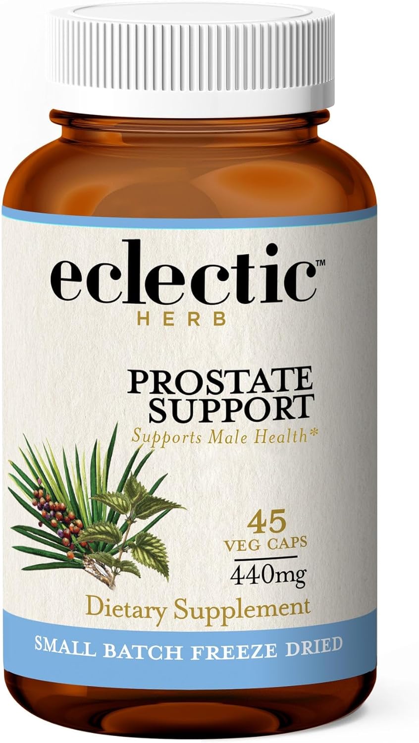 Eclectic Institute Raw Fresh Freeze-Dried Prostate Support | 45 CT