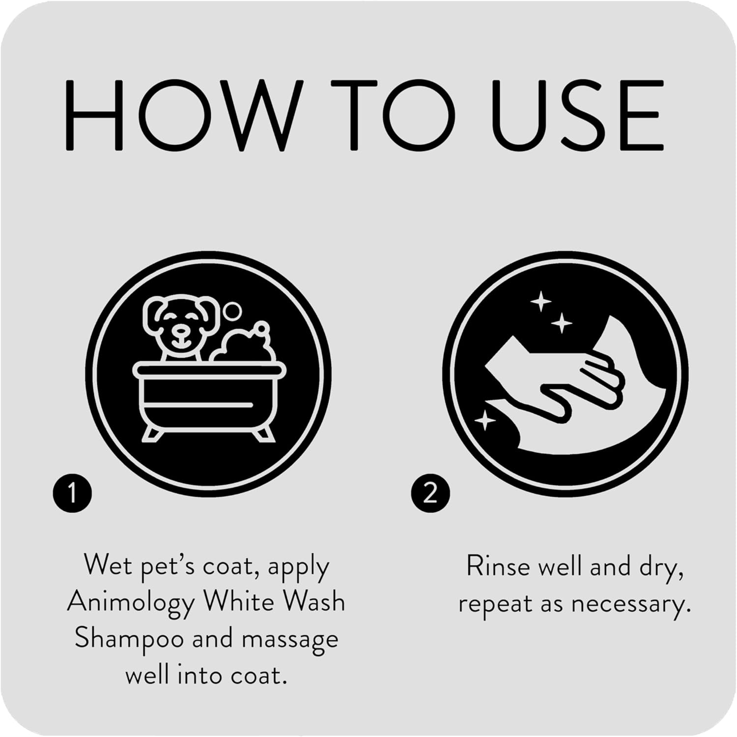 Animology White Wash White Dog Shampoo, 250ml (Pack of 2) : Amazon.co.uk: Pet Supplies