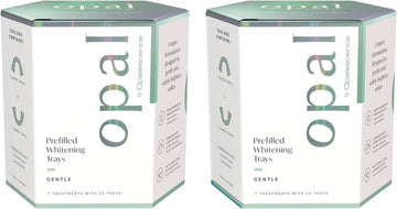 Opal by Opalescence Go - Prefilled Teeth Whitening Trays - Gentle - (14 Treatments) - Hydrogen Peroxide - Cool Mint - Made by Ultradent. Op-Tr-Gen-5526-2