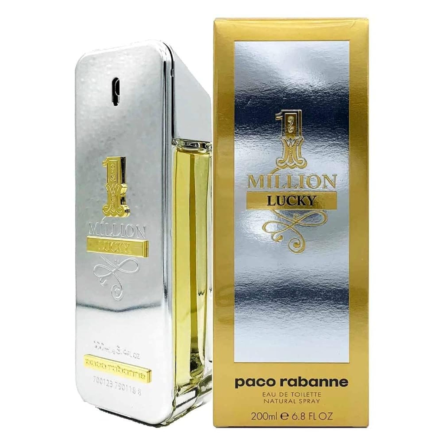 Paco Rabanne One Million Lucky Eau De Toilette,6.8 Fl Oz : Beauty & Personal Care