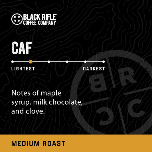 Black Rifle Coffee Company Caf, Medium Roast Ground Coffee, 5 Lb Bag