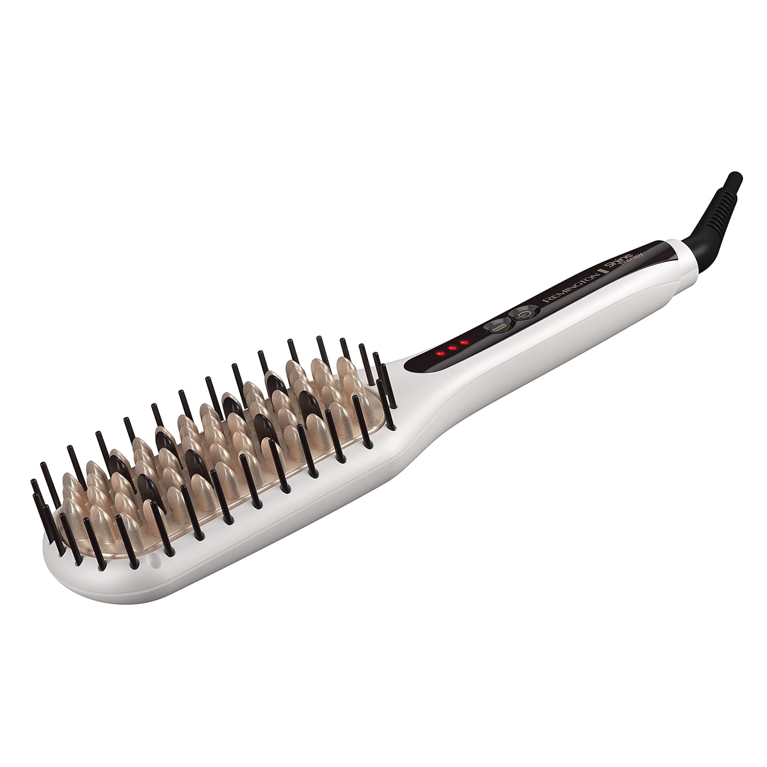 REMINGTON Shine Therapy Argan Oil & Keratin Infused Heated Styling Brush : Beauty & Personal Care