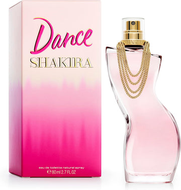 Shakira Perfumes - Dance By Shakira For Women - Long Lasting - Femenine, Charming And Modern Perfume - Fruity Floral Notes - Ideal For Day Wear - 80 Ml