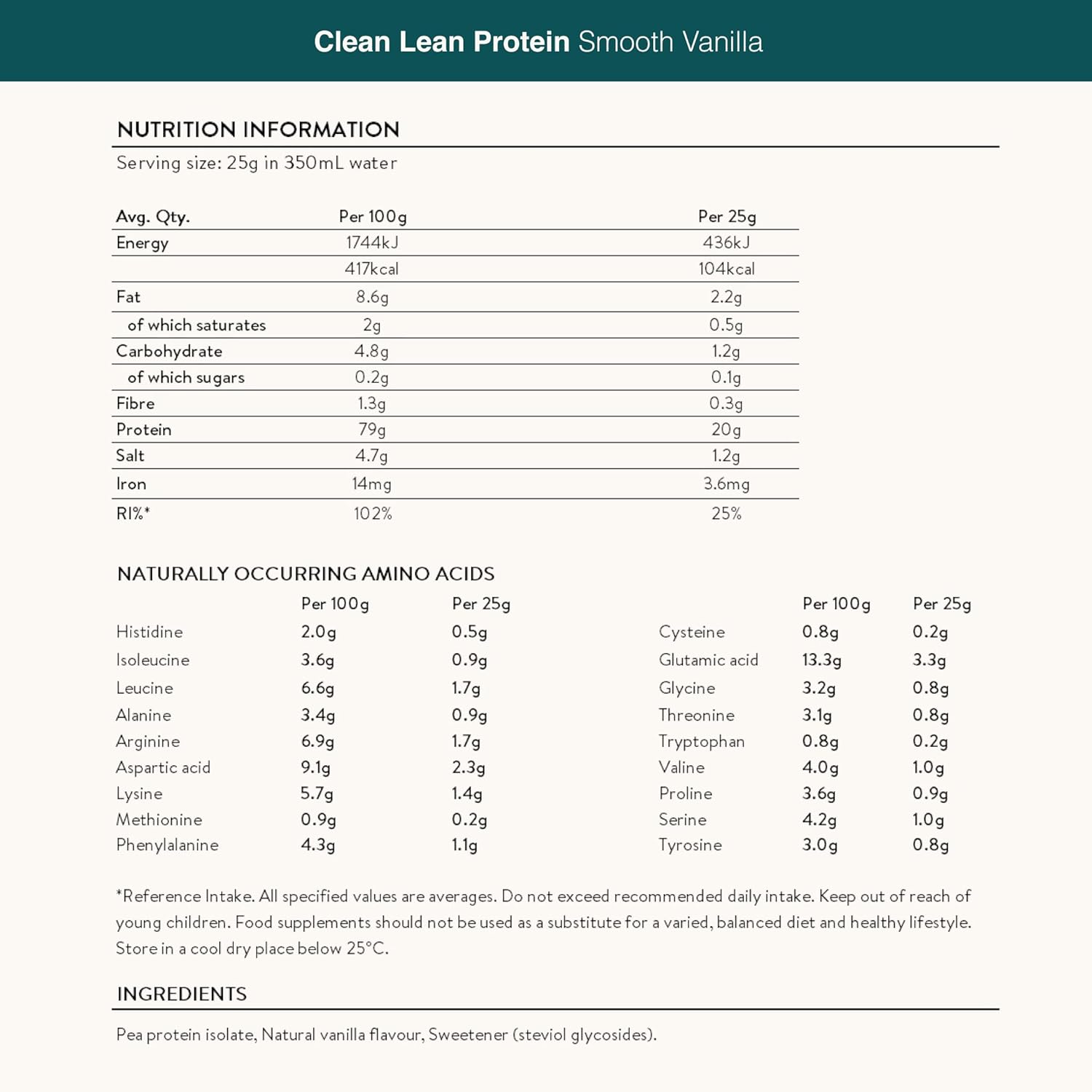 Vegan Protein Powders by Nuzest - Clean Lean Protein - Smooth Vanilla - Plant Based Pea Protein Shake - Low Calorie & Low Carb - Gluten Free - Dairy Free - 1kg (40 Servings) : Amazon.co.uk: Health & Personal Care