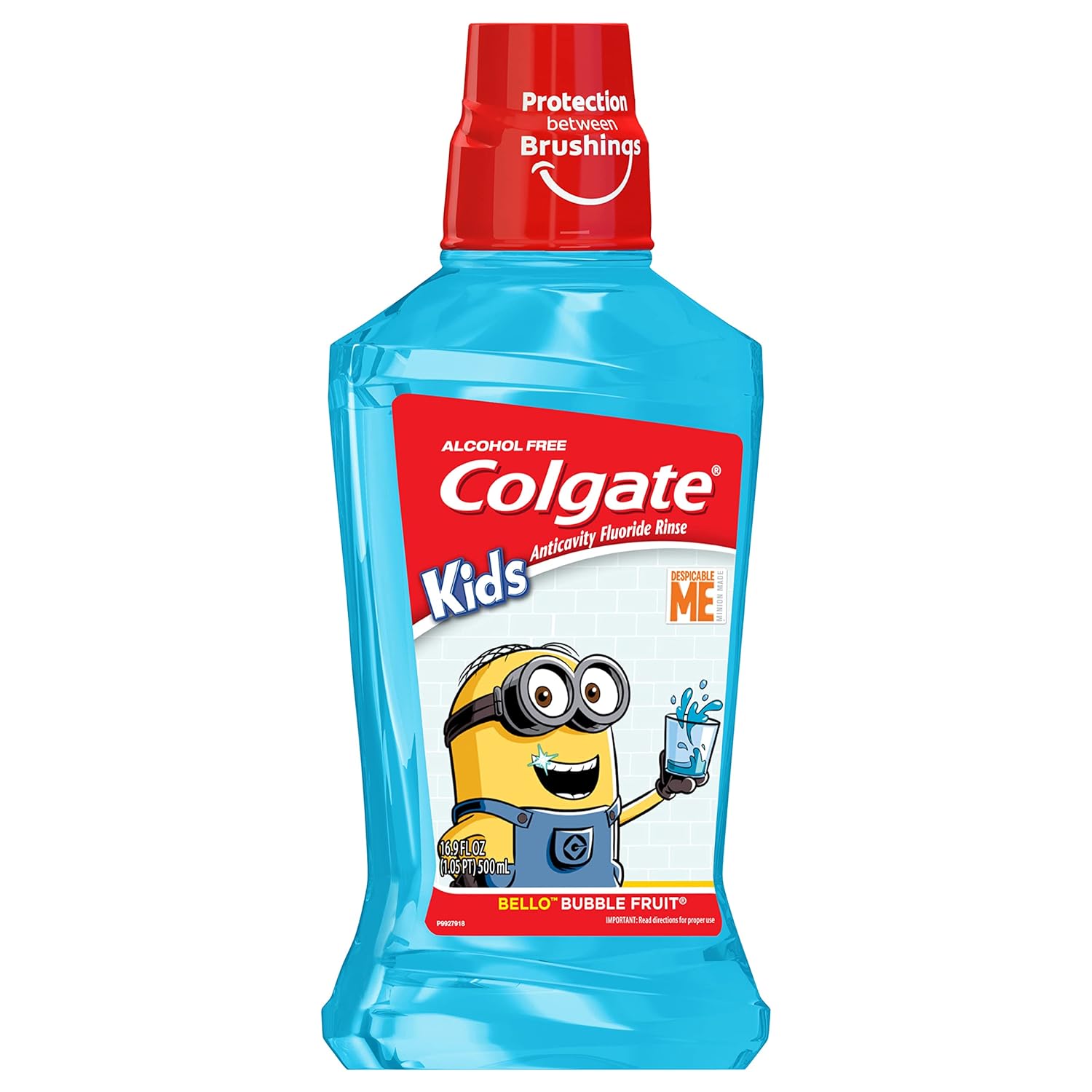 Colgate Kids Mouthwash, Minions, Bubble Fruit Flavor, Anticavity Fluoride Mouthwash, 16.9 Ounce : Health & Household