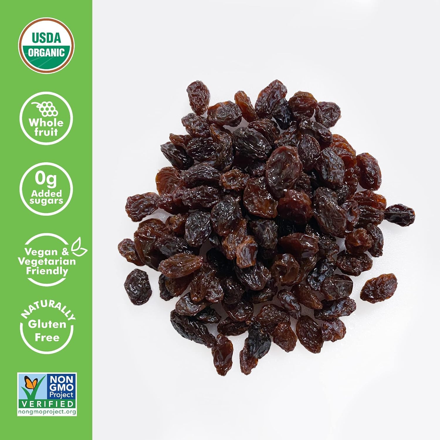 Sun-Maid Organic California Sun-Dried Raisins - (72 Pack) 1 oz Snack-Size Box - Organic Dried Fruit Snack for Lunches, Snacks, and Natural Sweeteners : Raisins Produce : Everything Else