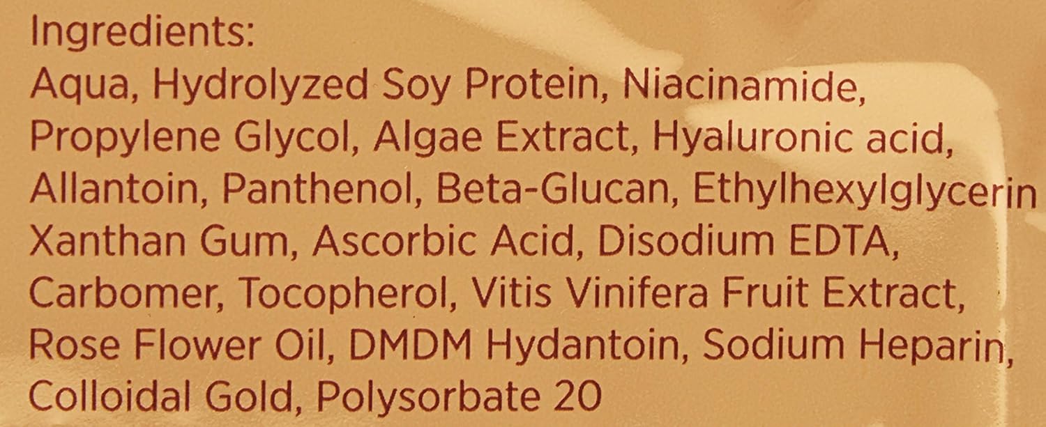 Global Collagen Face Mask, Gold1 Units : Amazon.co.uk: Beauty