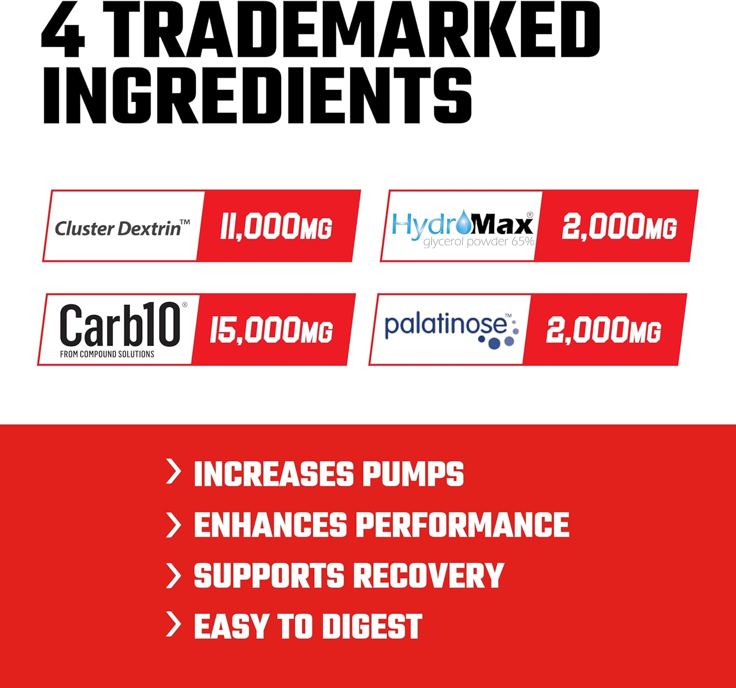 Axe & Sledge Supplements Demo Day Intra-Workout Carbohydrate Powder With Cluster Dextrin, Carb10, Hydromax, & Palatinose, Enhances Performance And Pumps, 30 Servings (Big Cherries) : Health & Household