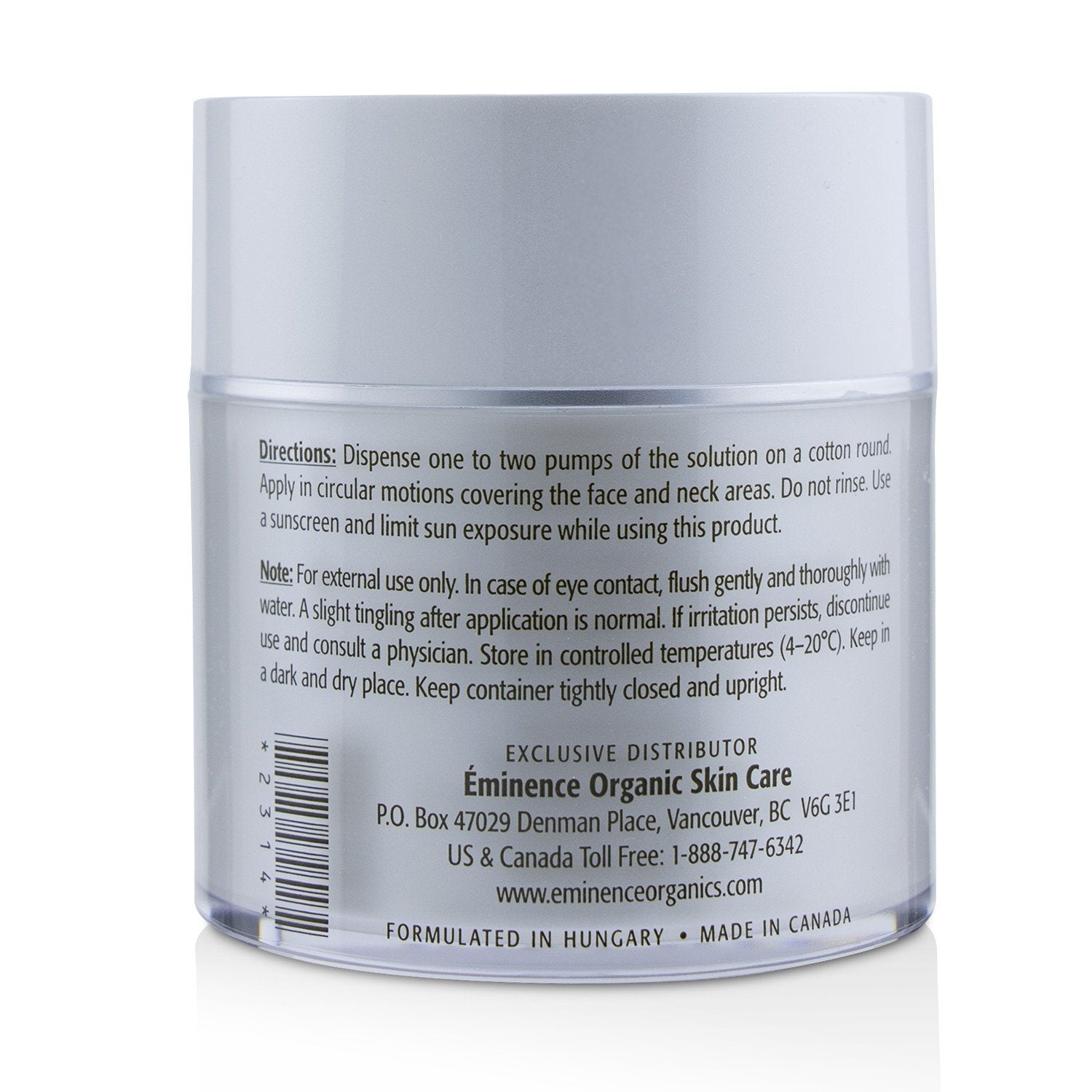 Eminence Organic Skincare Firm Skin Acai Exfoliating Peel, 1.7 Ounce : Beauty & Personal Care