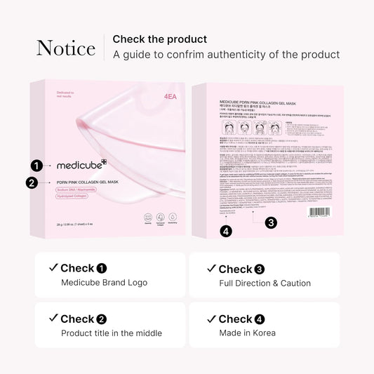 Medicube Salmon Dna Pdrn Pink Collagen Jelly Gel Mask | Overnight Face Mask For Glass Glow Skin- Elasticity, Hydrating, Firming And Moisturizing | Korean Skincare, 28G, 4Ea