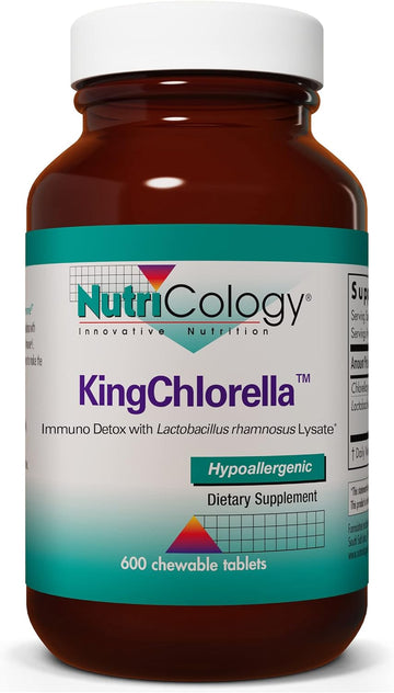 Nutricology Kingchlorella, Tablets, 600-Count