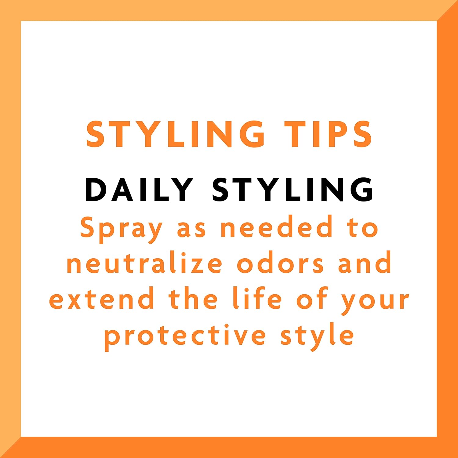 Cantu Protective Styles By Angela Hair Freshener With Deodorizers, 4 Ounce : Beauty & Personal Care